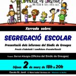 Xerrada de Segregació escolar, a Vilanova i la Geltrú
